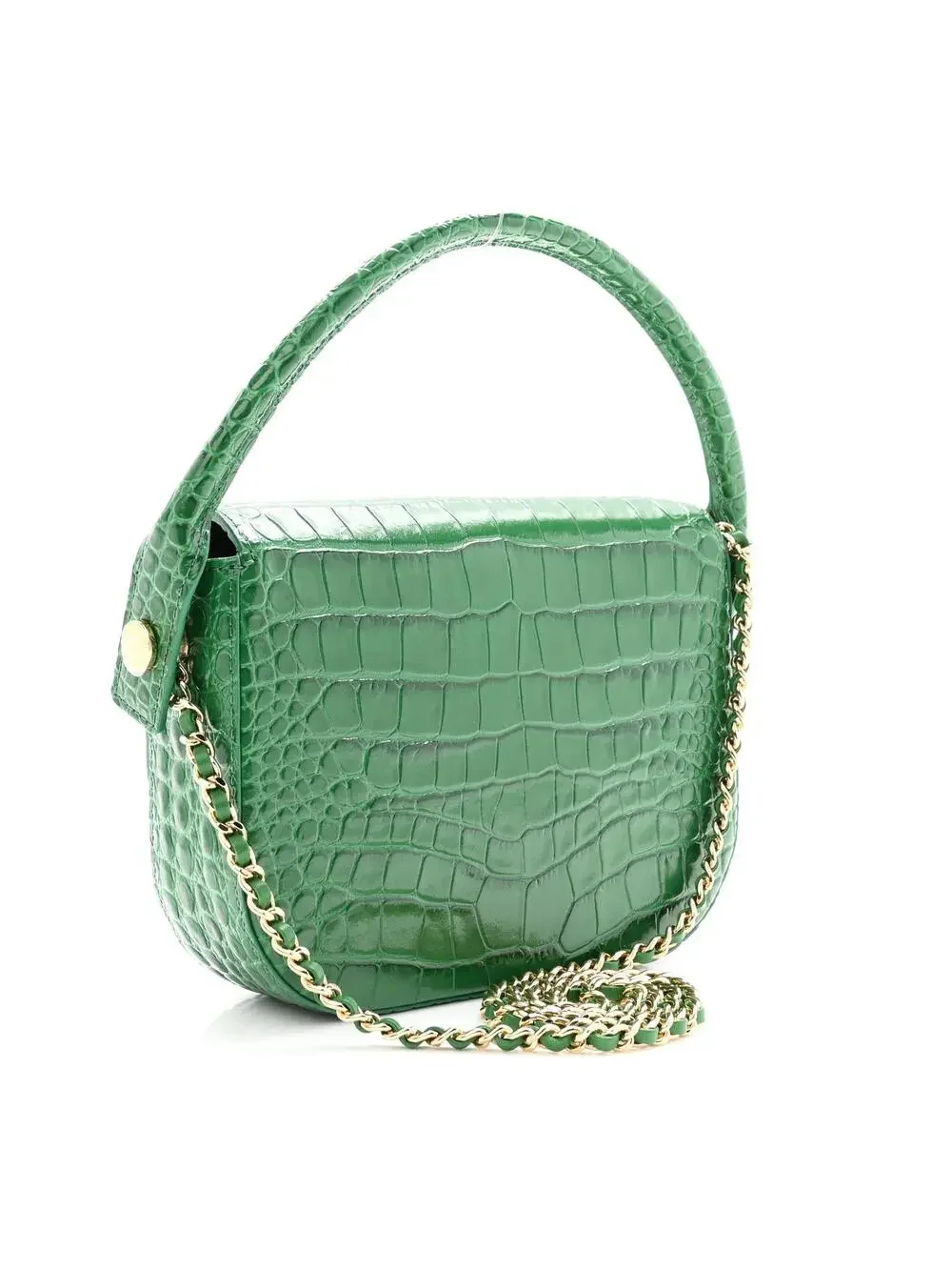 Chanel Calfskin Crocodile Embossed Turn #359251C72B